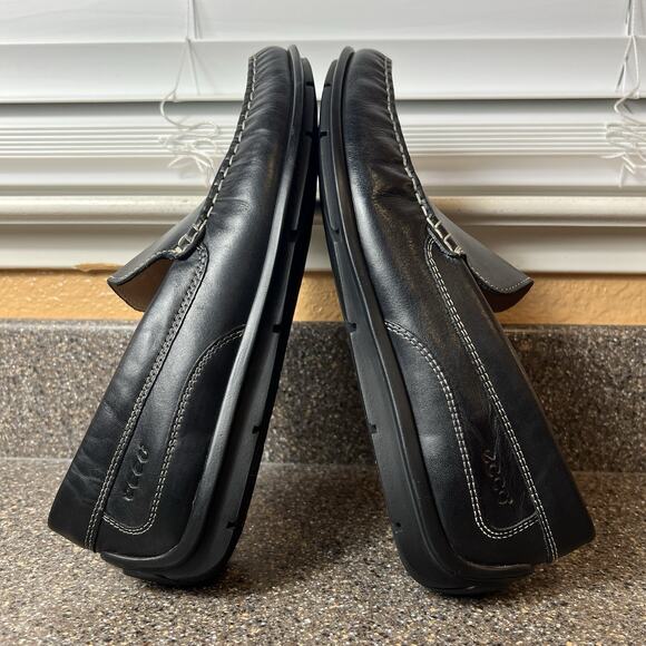 Ecco Black Leather Loafers main image 5